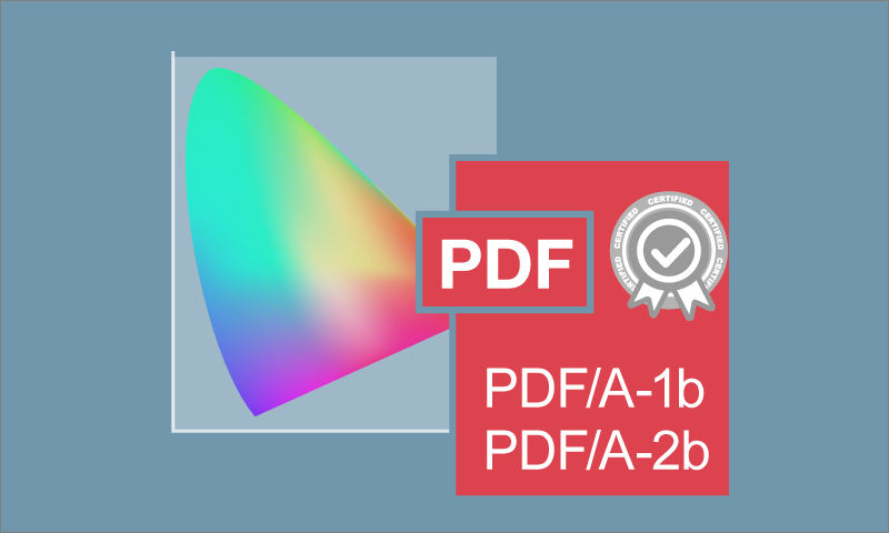 PDF/A-1b、PDF/A-2b変換
