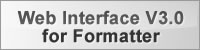 Web Interface V3.0 for Formatter