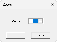 Zoom Dialog