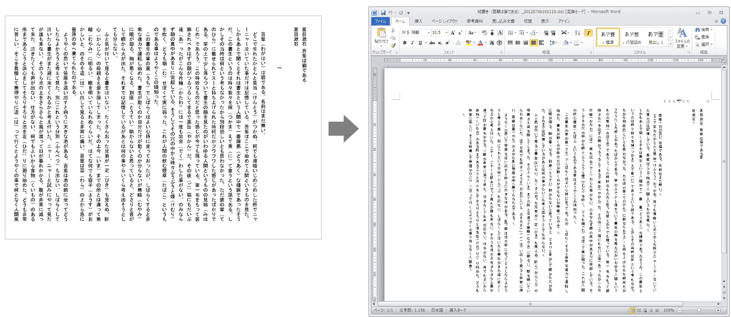 画像 3: Word文書のPDF