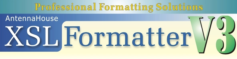 XSL Formattter V3