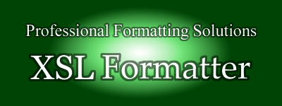 XSL Formatter