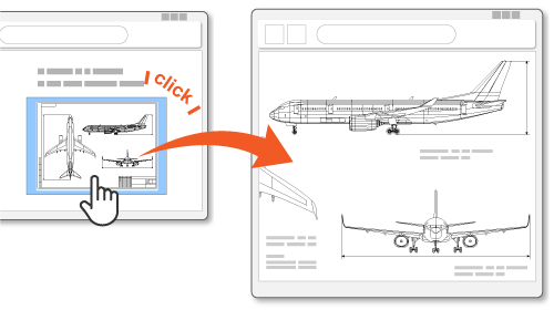 画像に設定したリンクも対応