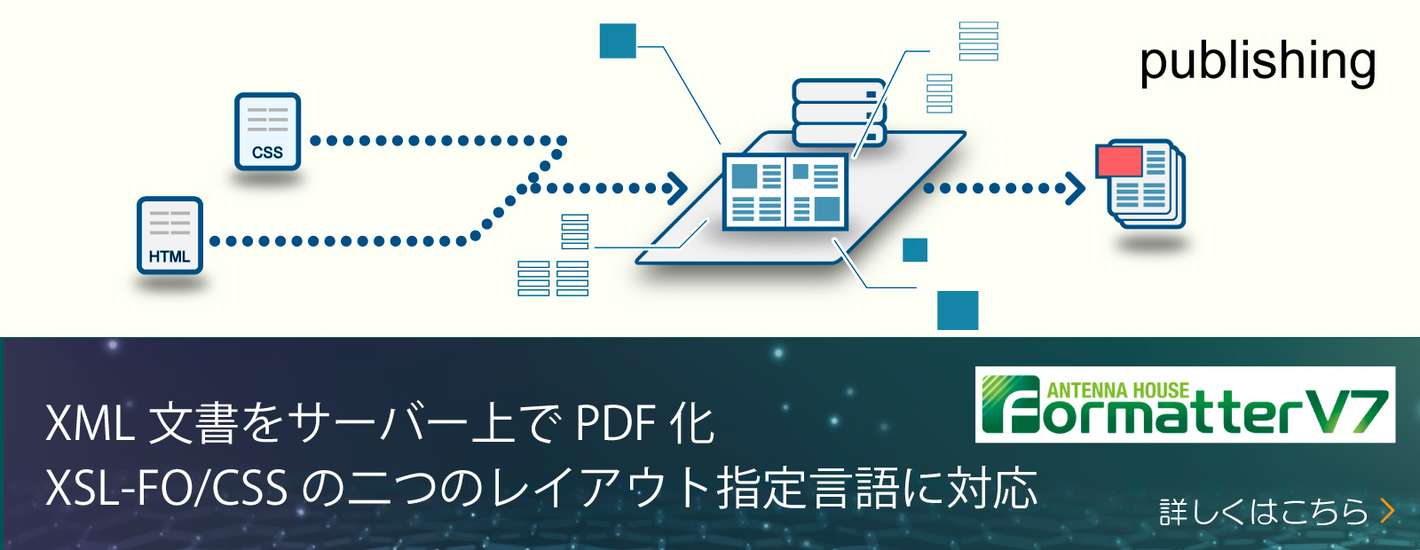 PDF、組版と文書変換のアンテナハウス株式会社