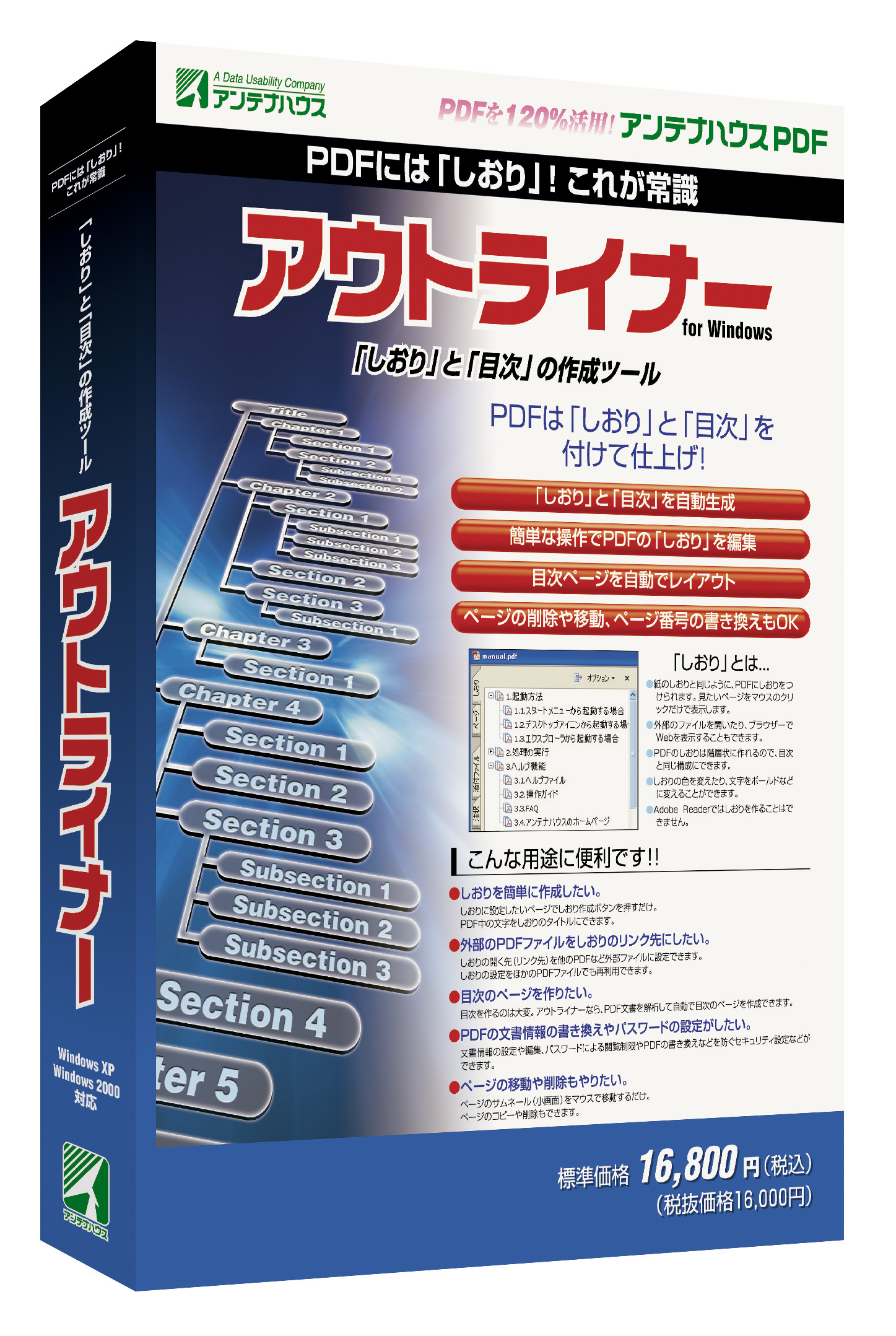 Antenna House アウトライナー プレスキット