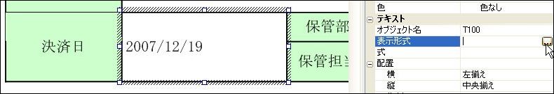 表示形式プロパティ