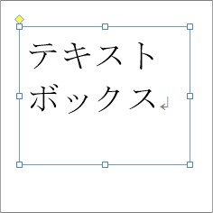 編集中は改行マークが表示される