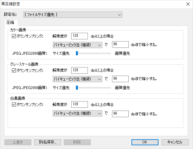 圧縮