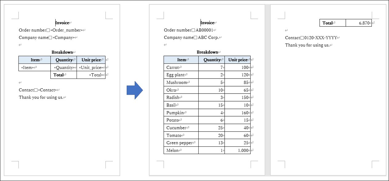 Compound Variable Image