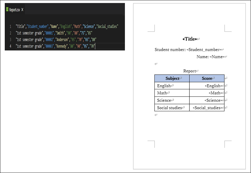 Simple CsvData Image